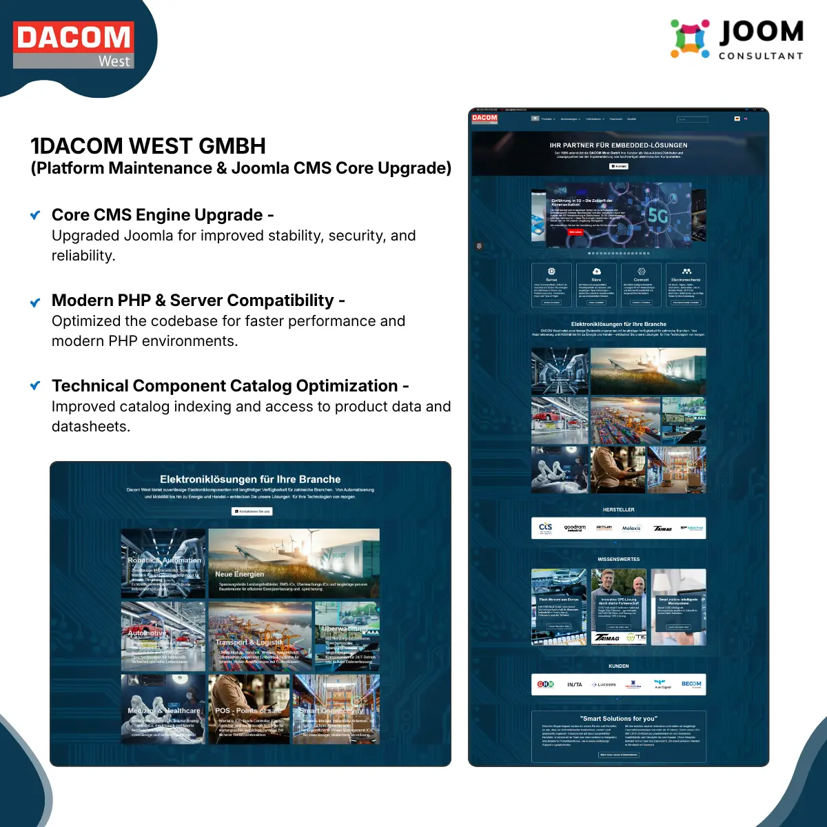 Joomla-4-zu-Joomla-6-Upgrade mit Erweiterungskompatibilität und Website-Stabilität