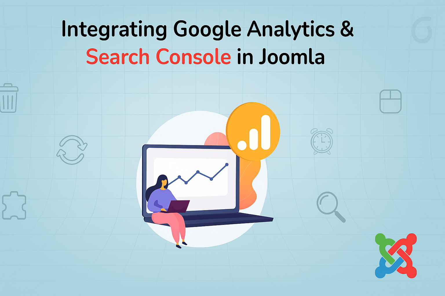 Integrate Google Analytics and Search Console in Joomla