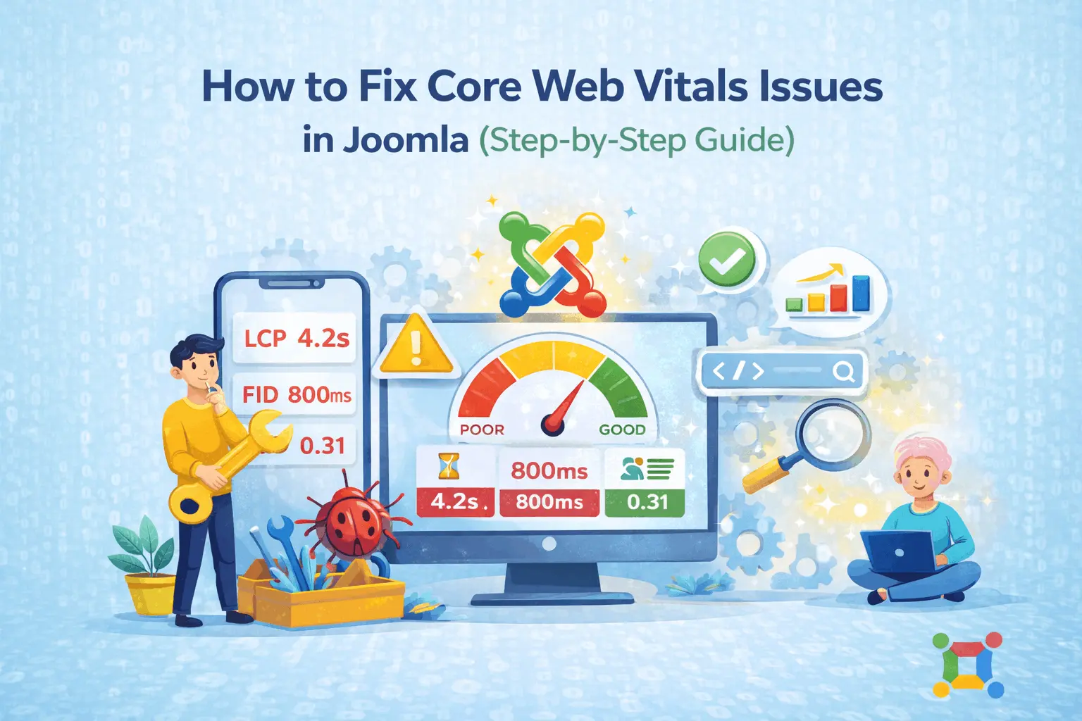 How to Fix Core Web Vitals Issues in Joomla